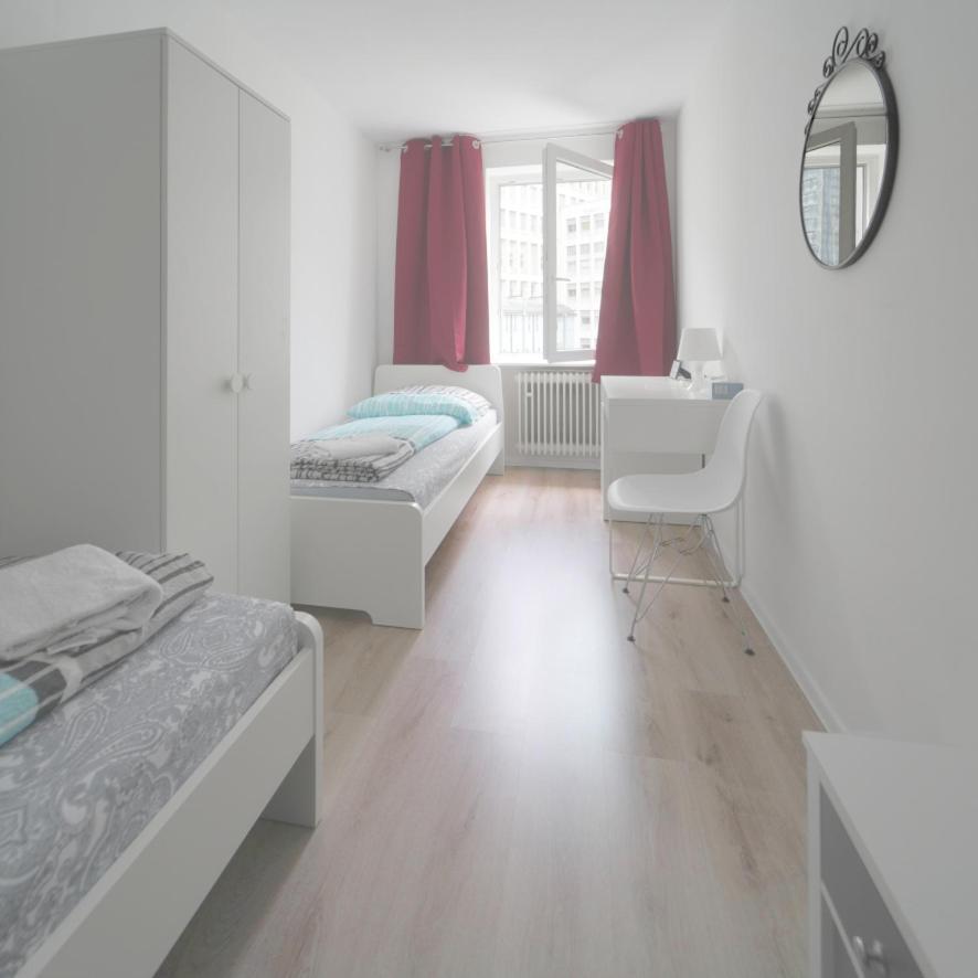 מלון פרנקפורט Schoenes Helles Zimmer Direkt In Frankfurt City Nr 301 מראה חיצוני תמונה